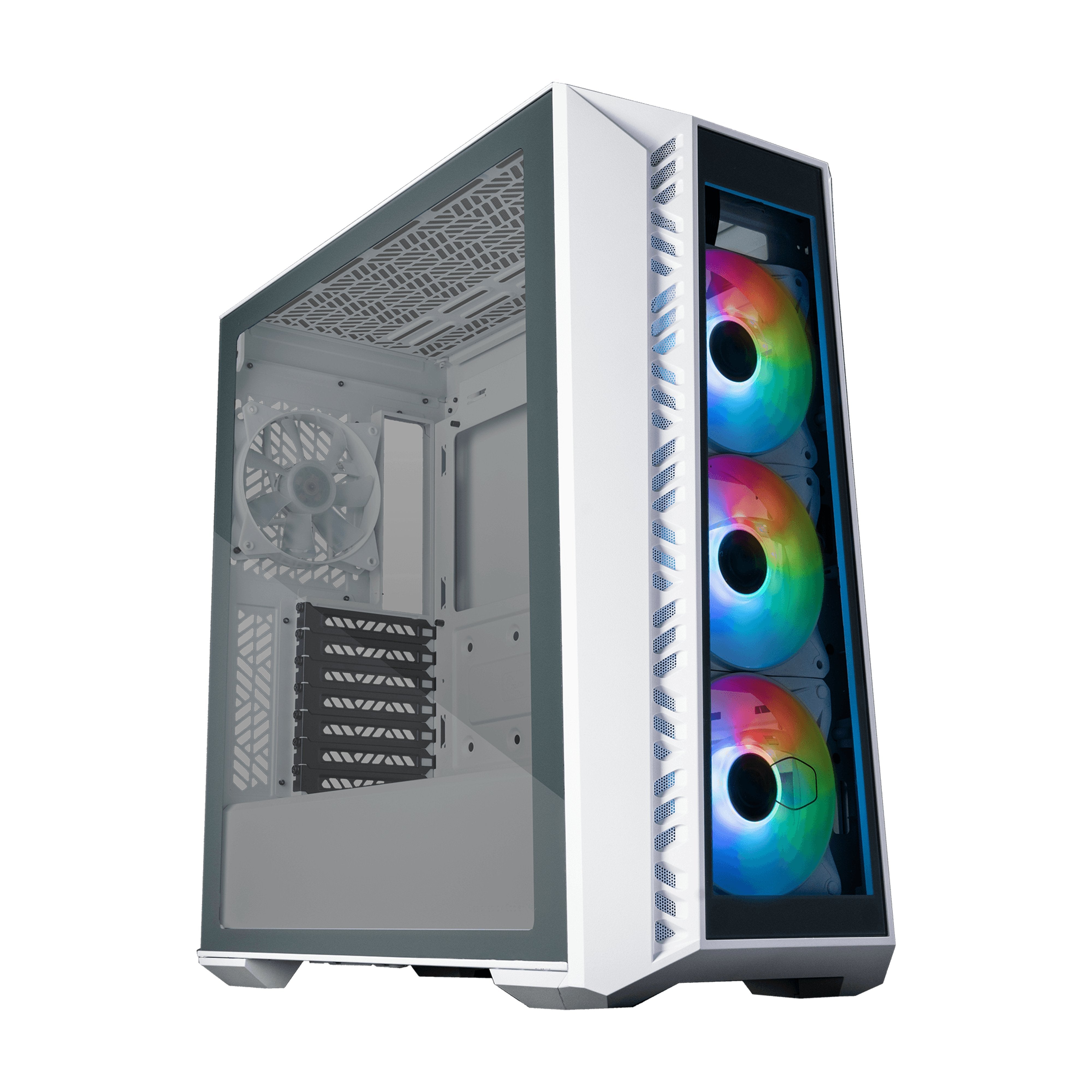 Caja Pc Cooler Master Masterbox 520 Midi Tower Blanco