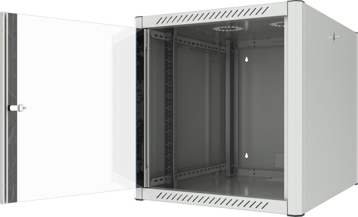 Efb Electronics 19inch Wall-Mounted Enclosure 16u Depth 800 Mm Pre-Assembled Ral7035