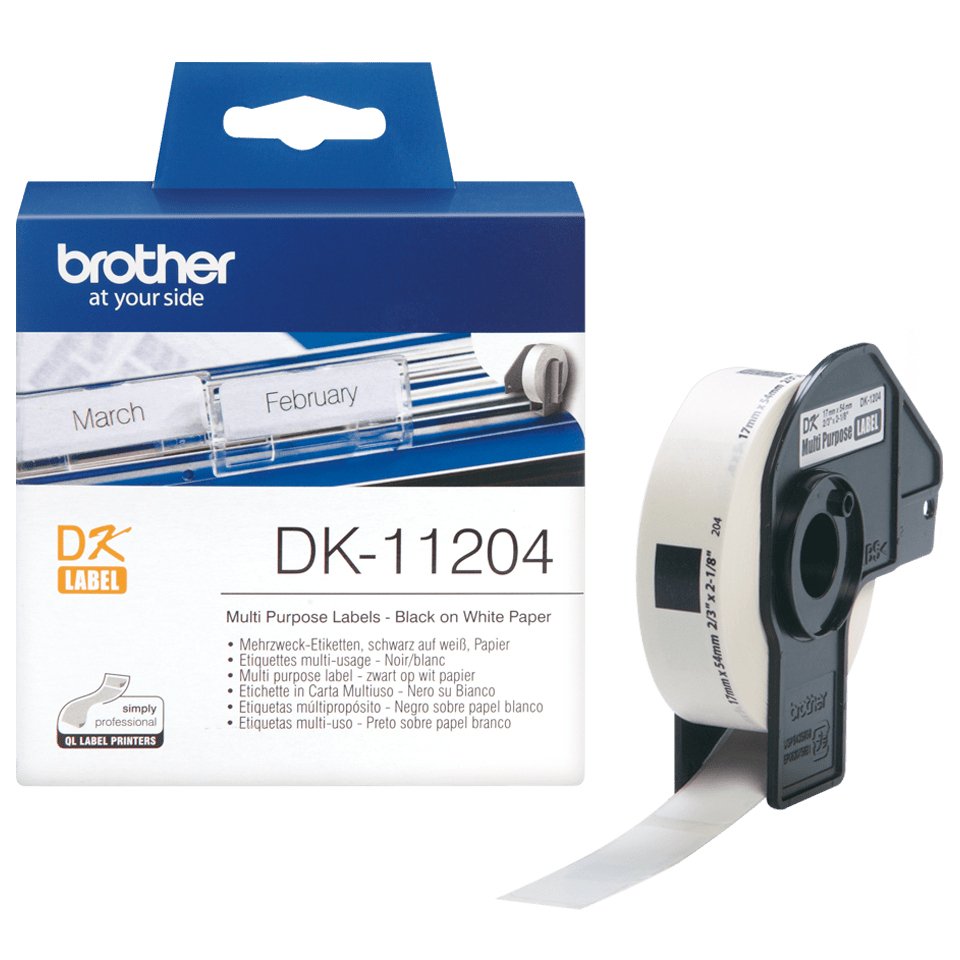 Rollo De Etiquetas Original Brother Dk-11204