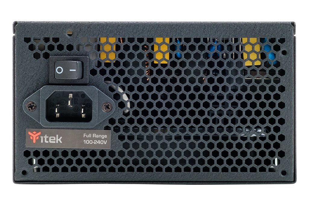 Fuente De Alimentación  Itek Bs650 650 W 24-Pin Atx Atx Negro