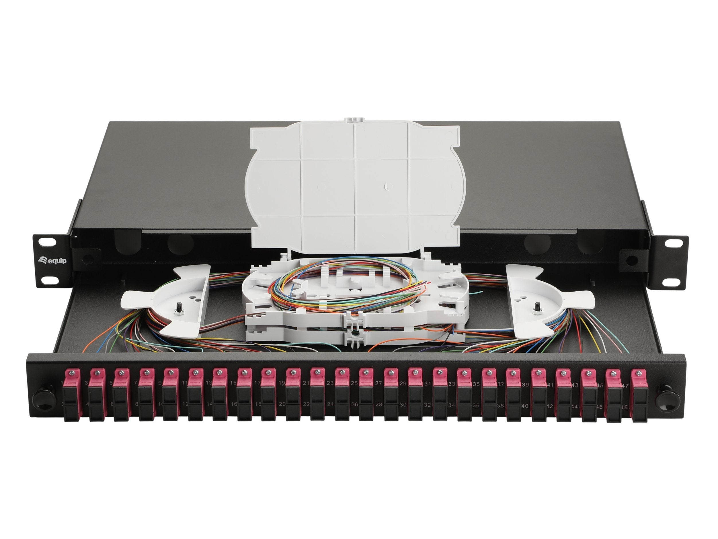 Equip Lwl-Spleisskamen 24-Port Sc-Duplex Om4 1u Komplett Sw