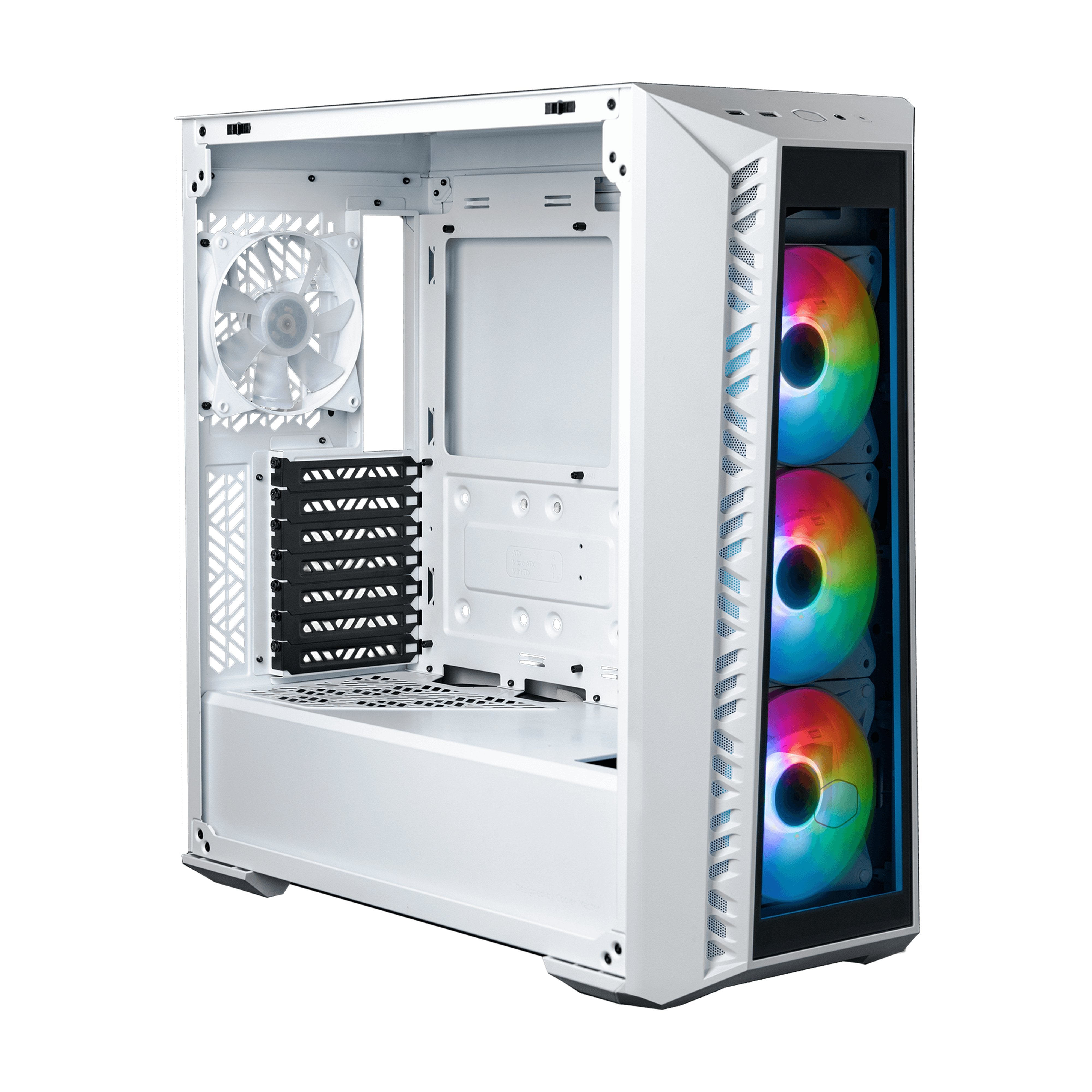 Caja Pc Cooler Master Masterbox 520 Midi Tower Blanco