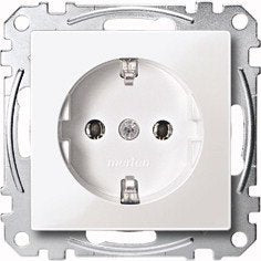EAN 4042811138530 - Merten MEG2301-0619 caja de tomacorriente Tipo F Blanco imagen 1