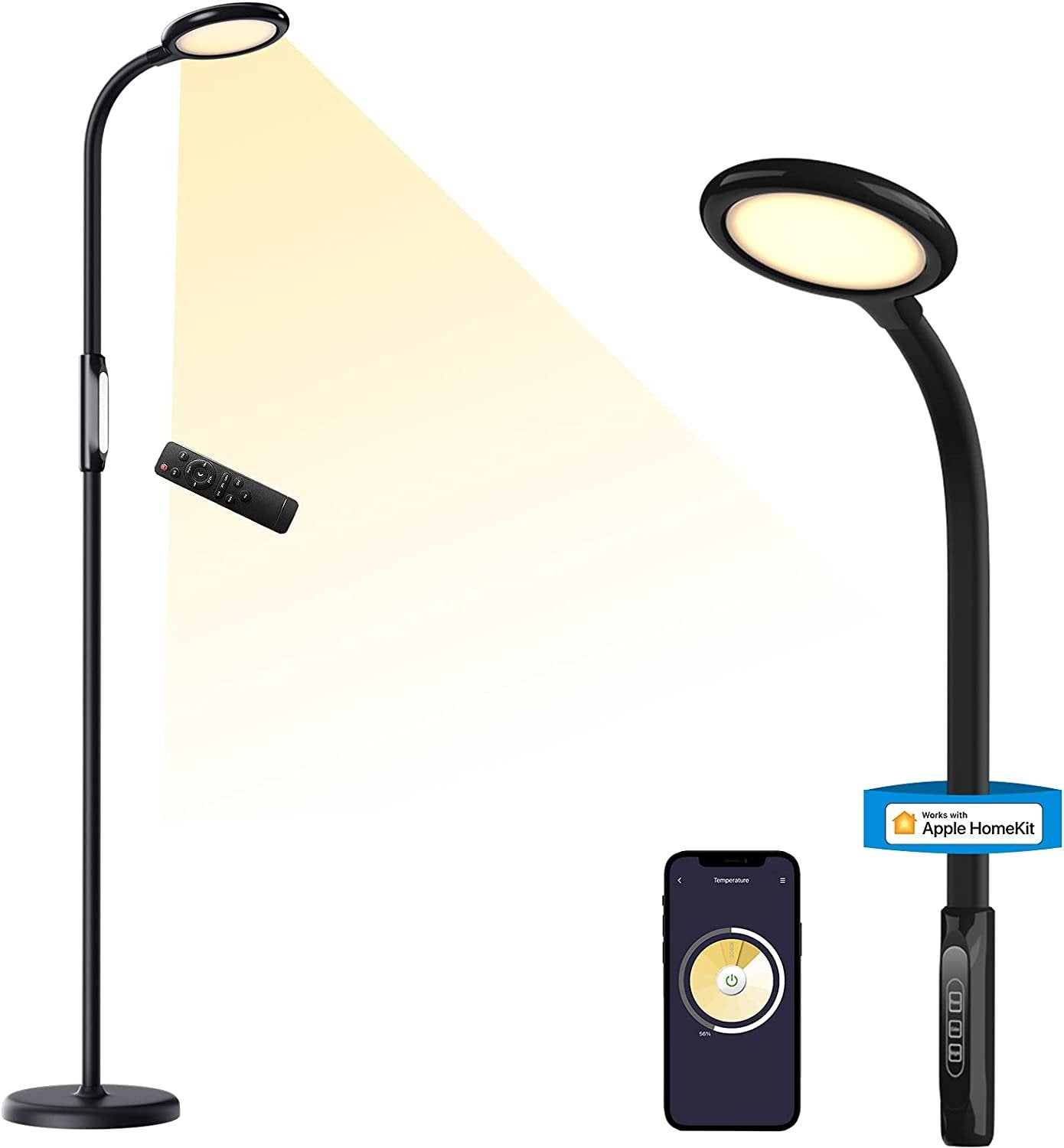 EAN 6973696562234 - Meross MSL610 Lámpara de pie inteligente Wi-Fi imagen 1