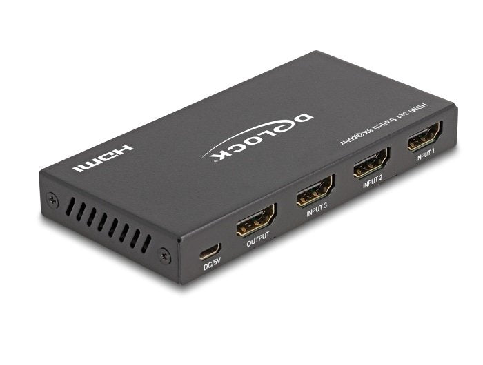 Delock Hdmi Switch 3 X Hdmi In A 1 X Hdmi Out 8k 60 Hz