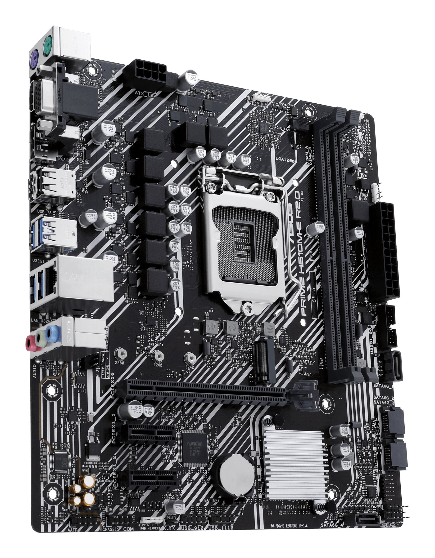 Placa Base Asus Prime H510m-E R2.0 Intel,1200,Ddr4,Matx