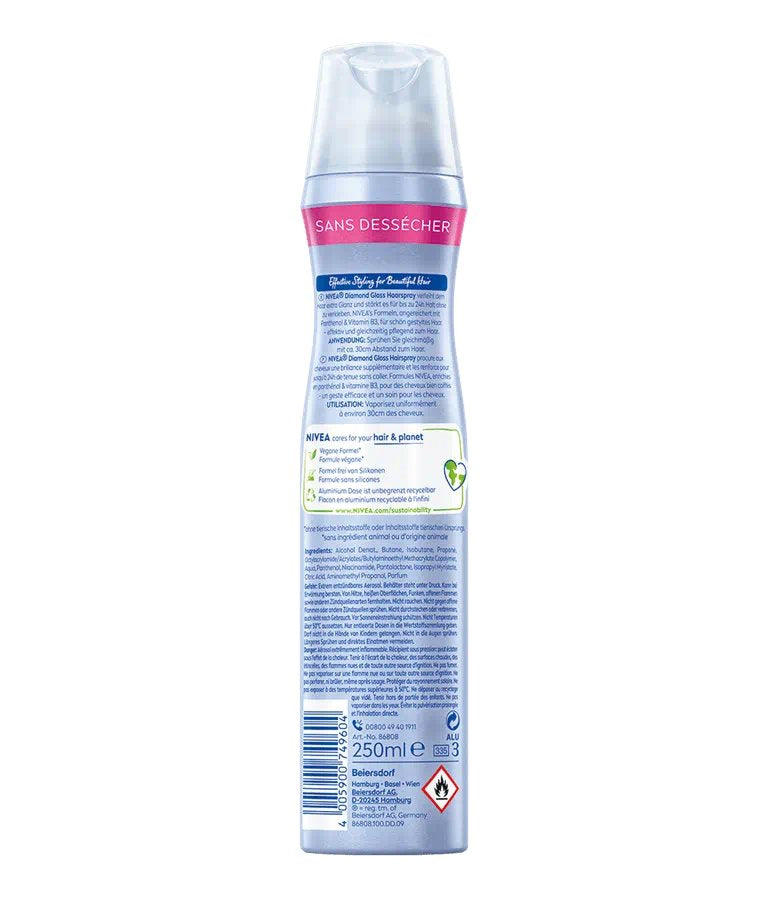 Nivea Diamante Glanz Haarspray 250 Ml