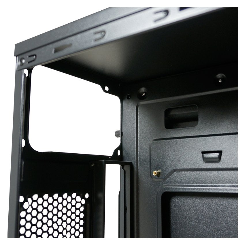 Lc-Power Gehäuse Micro-Atx 2017mb Ohne Nt U3.2/Audio Black Retail