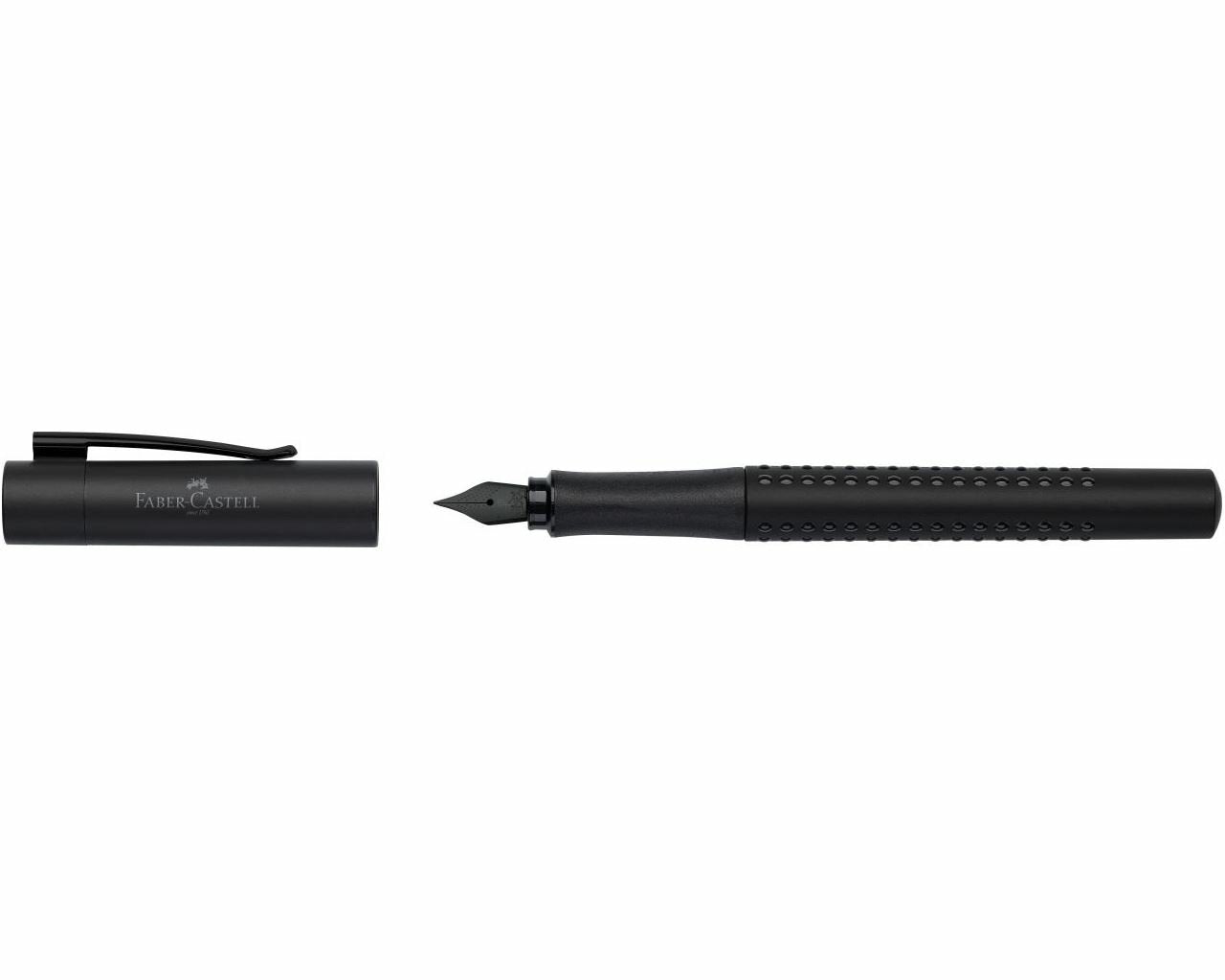 Faber Castell Pluma Estilográfica Grip Edition F Negro