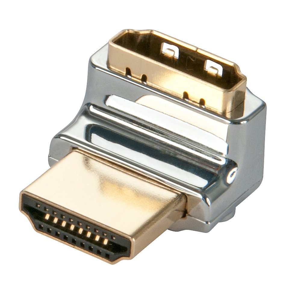 Lindy 41506 Cambiador De Género Para Cable Hdmi Plata