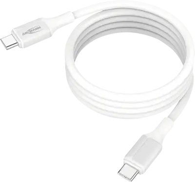 Ansmann Ansmann Magnetisches Usb C Silikoncable 120cm White 1700-0203