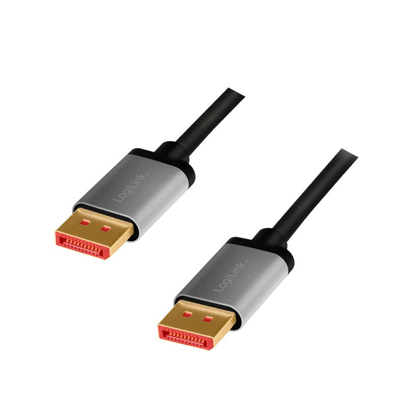 EAN 4052792062076 - LogiLink CDA0105 cable DisplayPort 2 m Negro, Gris imagen 1