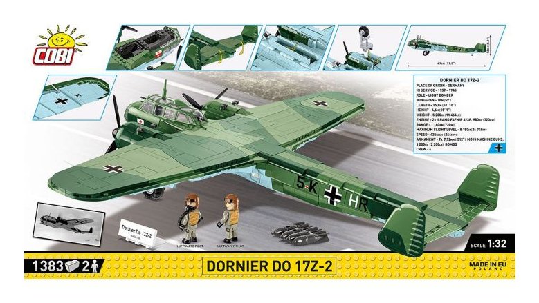 Cobi Dornier Thu 17z-2 Cobi-5754