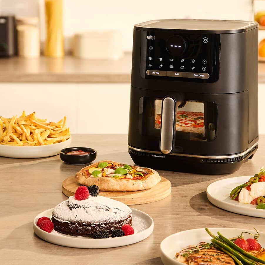 Braun Hf5075ibk Multifry 5 Air Fryer, Black
