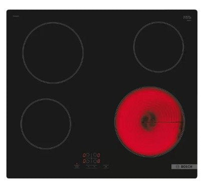 EAN 4242005280391 - Bosch Serie 4 PKE61RBA2E hobs Negro Integrado 60 cm Cerámico 4 zona(s) imagen 1