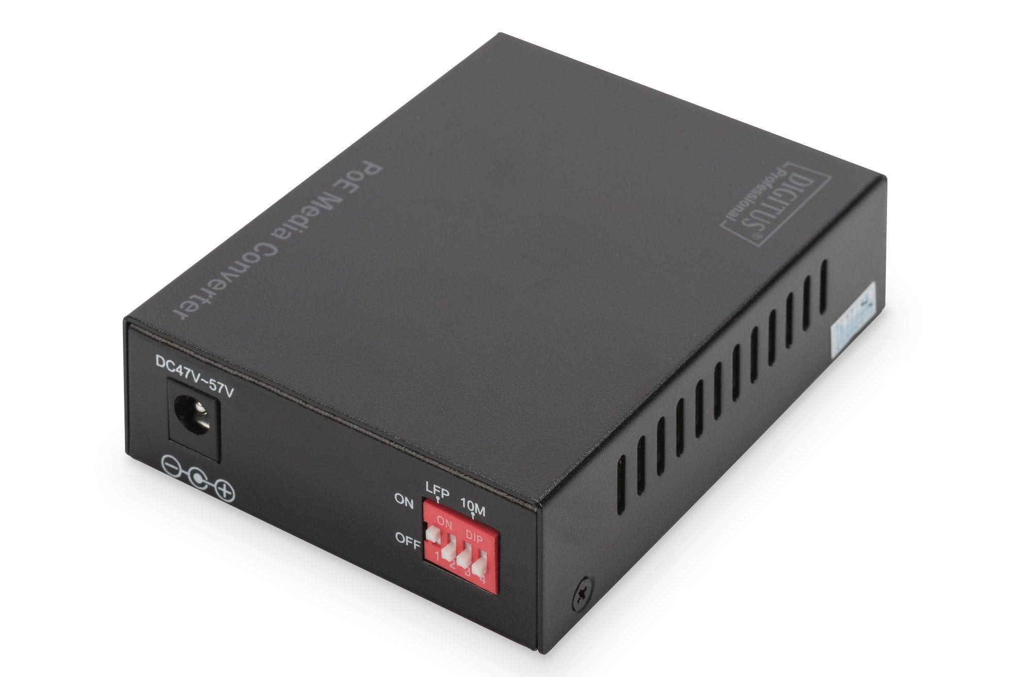 Digitus Convertidor De Medios Gigabit Poe, Rj45 / Sfp, Pse (Gigabit Poe Media Converter - Sfp 10/100/1000base-T To Sfp In)