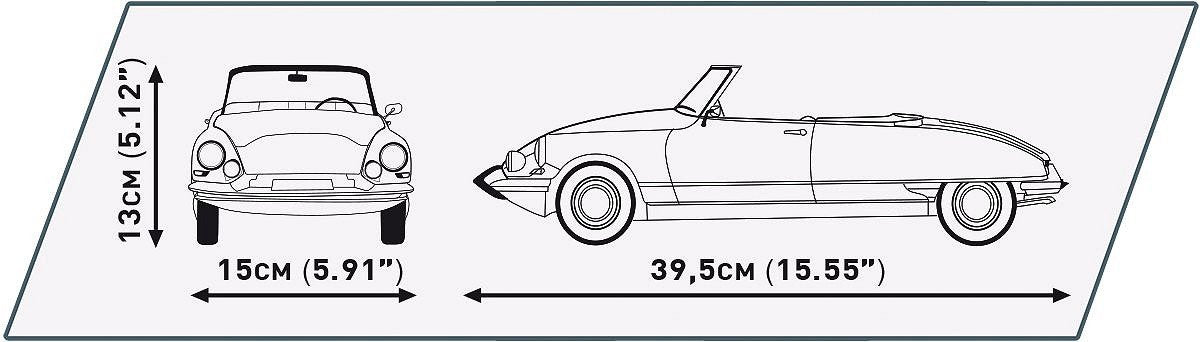 Juguete De Construcción Cobi 1962 Citroen Ds 19 Convertible Executive Edition, Cobi-24346