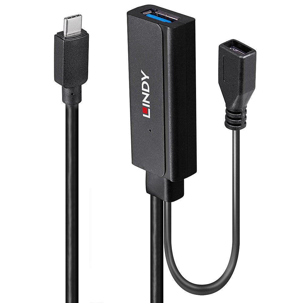 Lindy 43352 Hub De Interfaz Usb 3.2 Gen 1 (3.1 Gen 1) Type-C 5000 Mbit/S Negro