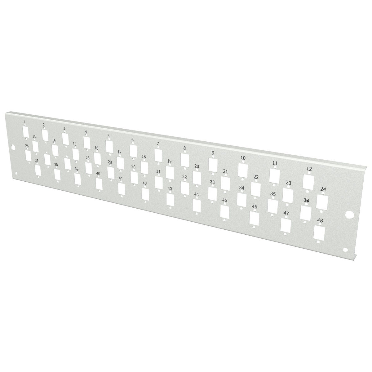 Front Plate 2u 48 X Sc Simplex