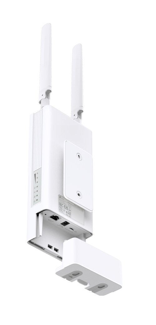 Router Wifi Movil 4g Lte Tp-Link Mr100 Outdoor 300mb En 2,4ghz Ip65 Poe/Dc Nanosim Antenas Desmontab