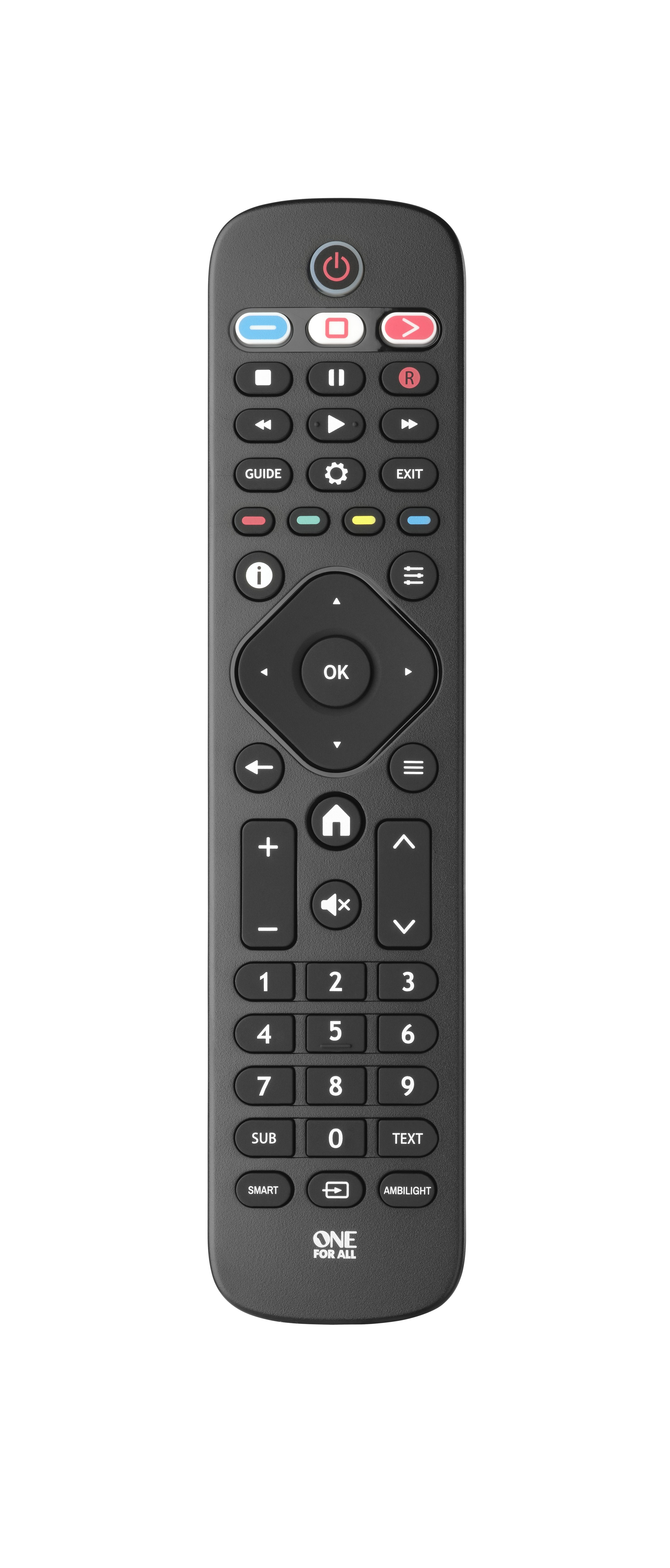 One For All Mando A Distancia De Repuesto Para Televisores Philips Urc4913