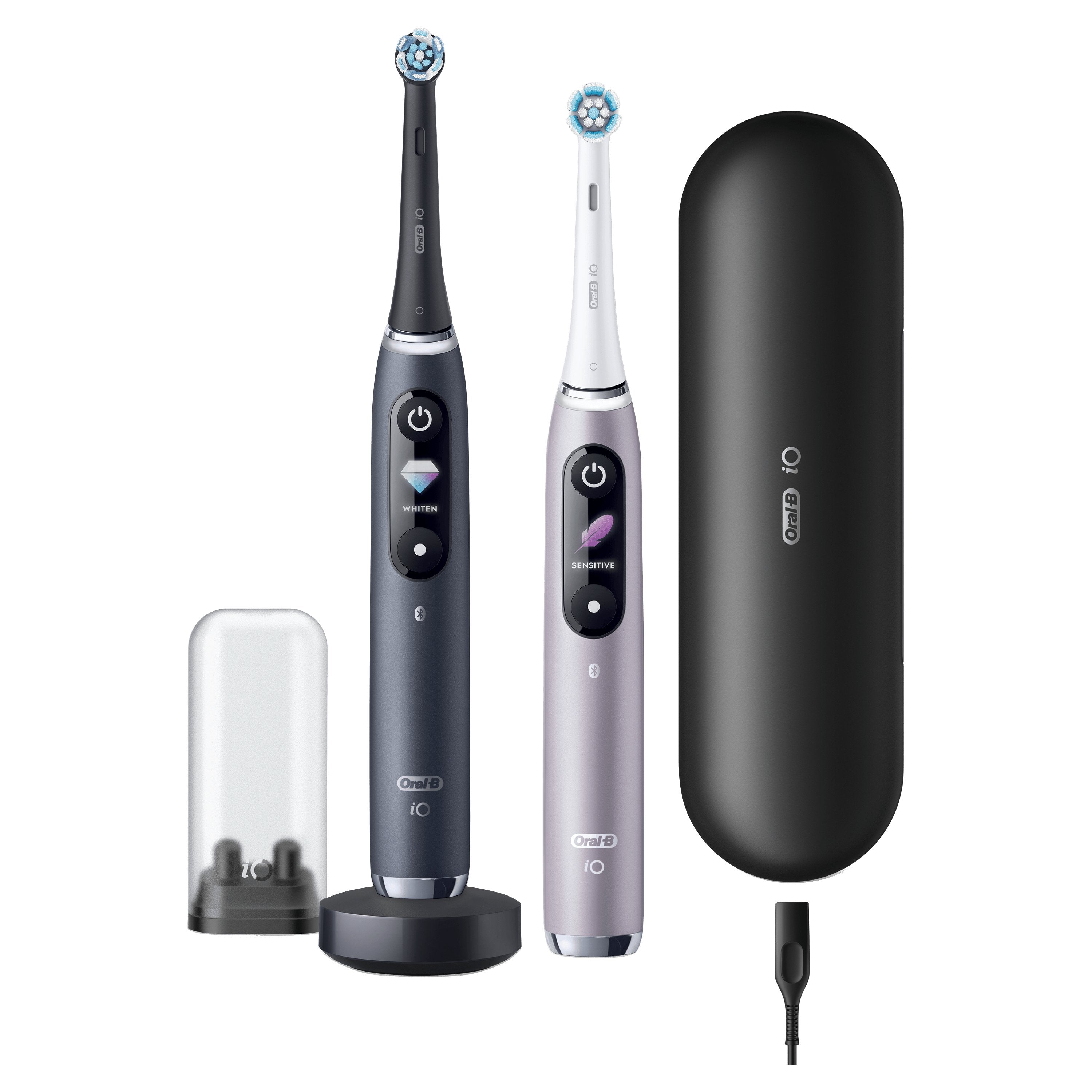EAN 4210201411550 - Oral-B iO 80363731 cepillo eléctrico para dientes Adulto Cepillo dental oscilante Negro, Plata imagen 1
