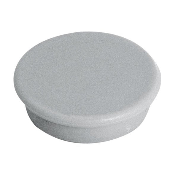 Franken Gmbh Franken - Magnet - 2,4 Cm Diámetro - Gris (Paquete De 10)