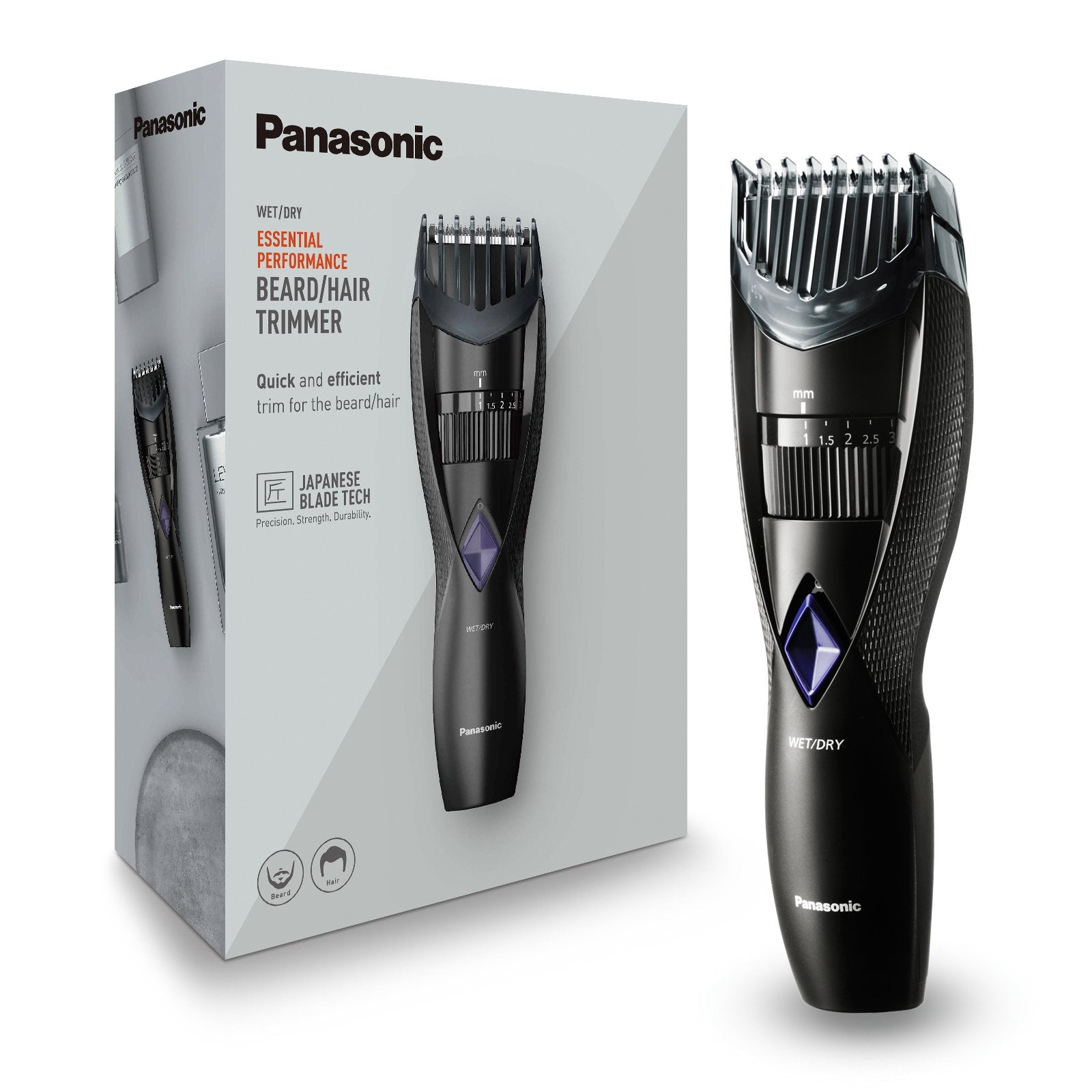 EAN 5025232760282 - Panasonic ER-GB37 Batería 20 1 cm Mojado y seco Negro imagen 4