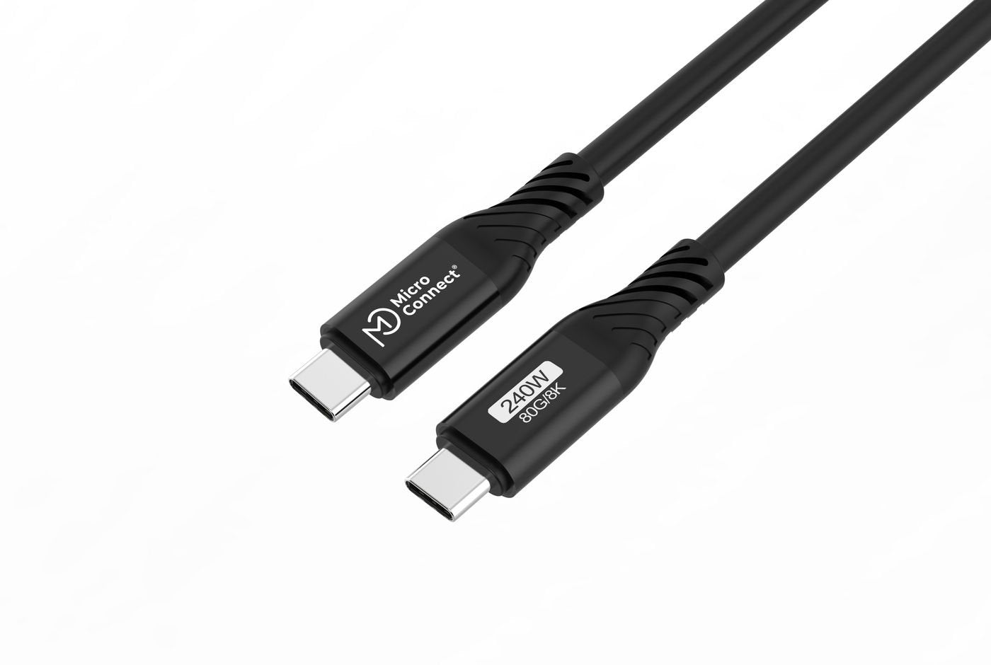 EAN 5715063727423 - Microconnect USB4CC05-240W-80GBPS cable USB USB4 Gen 3x2 0,5 m USB C Negro imagen 1