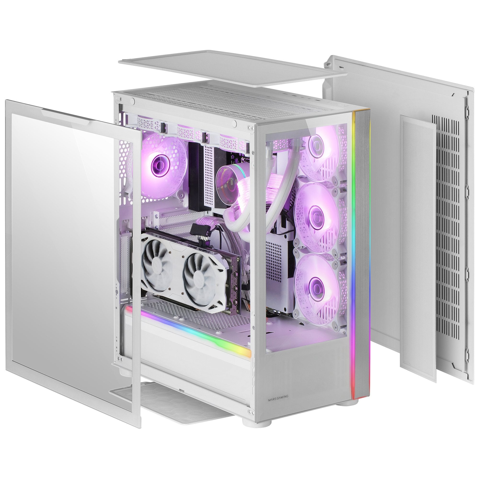 Caja Torre E-Atx Xxl Mc-Ult Blanco Mars Gaming