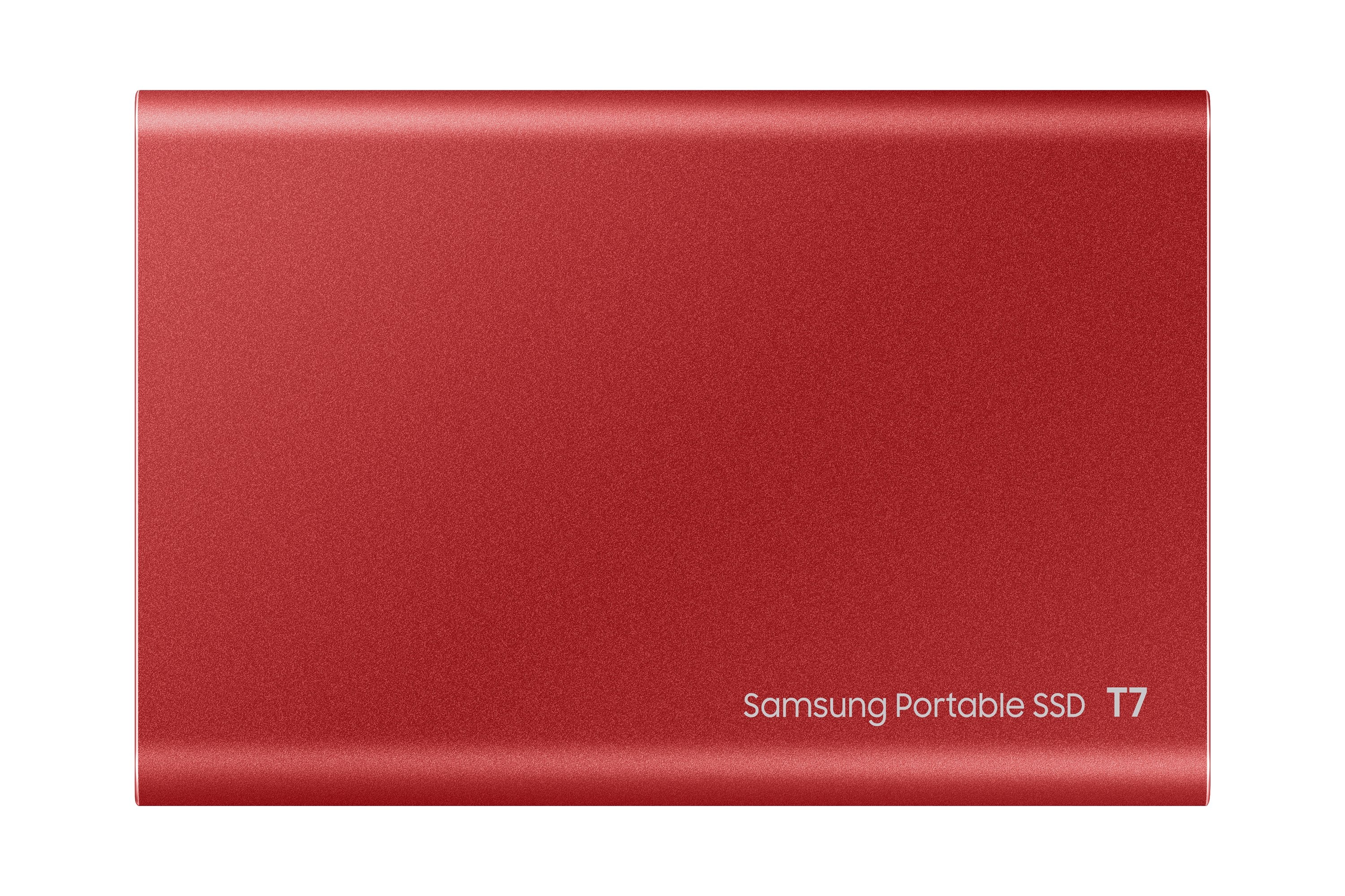 EAN 8806090312441 - Samsung Portable SSD T7 2 TB USB Tipo C 3.2 Gen 2 (3.1 Gen 2) Rojo imagen 4