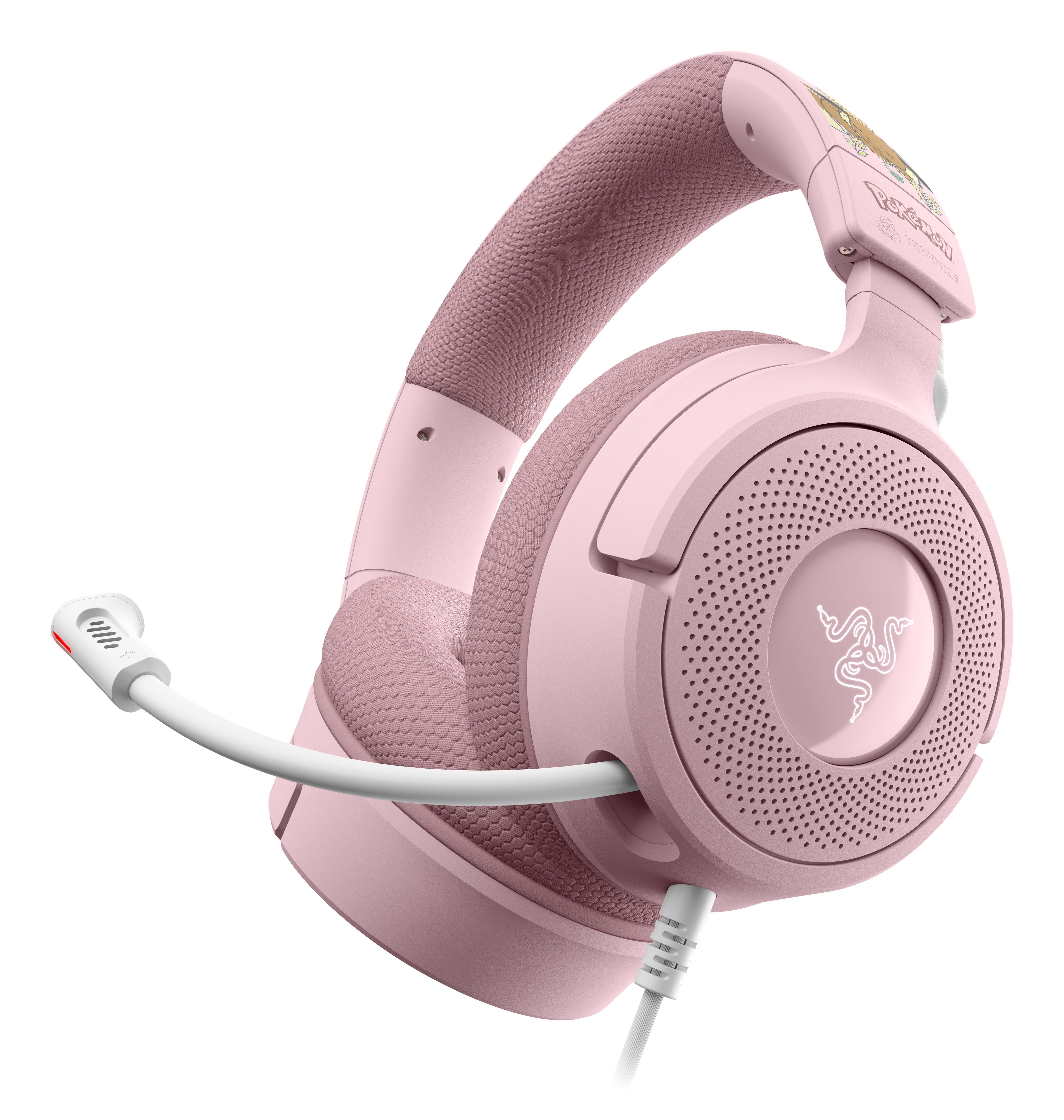 Razer Headset Kraken V4 X Pokemon Pikachu & Evoli Edition Con Cable