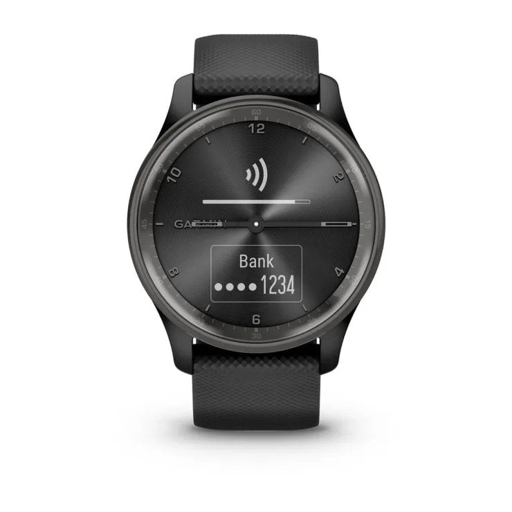 Smartwatch  Garmin Vivomove Trend Lcd 40 Mm Híbrido 254 X 346 Pixeles Pantalla Táctil Negro Gps (Satélite)