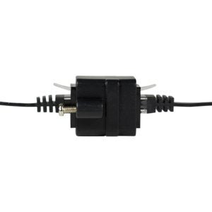 Rj45 Coupler W. Mounting Flange, 2*Rj45 Socket, Cat.5e Utp