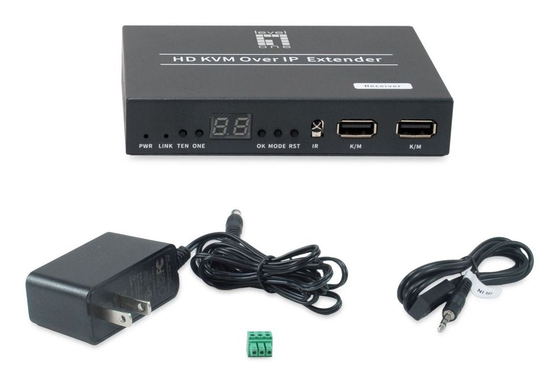 Levelone Hve-6701r Hdmi Videowand Über Ip Poe Transmitter Sw