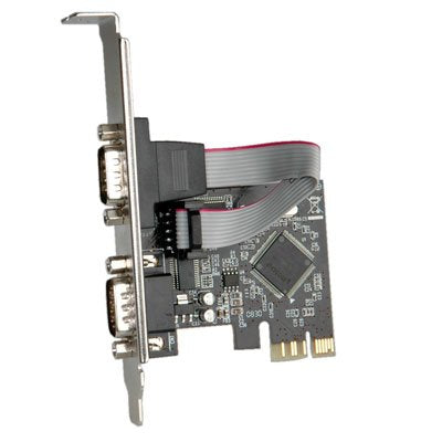Pci-Express-Tarjeta Serie Rs232 D-Sub 9 2 Ports