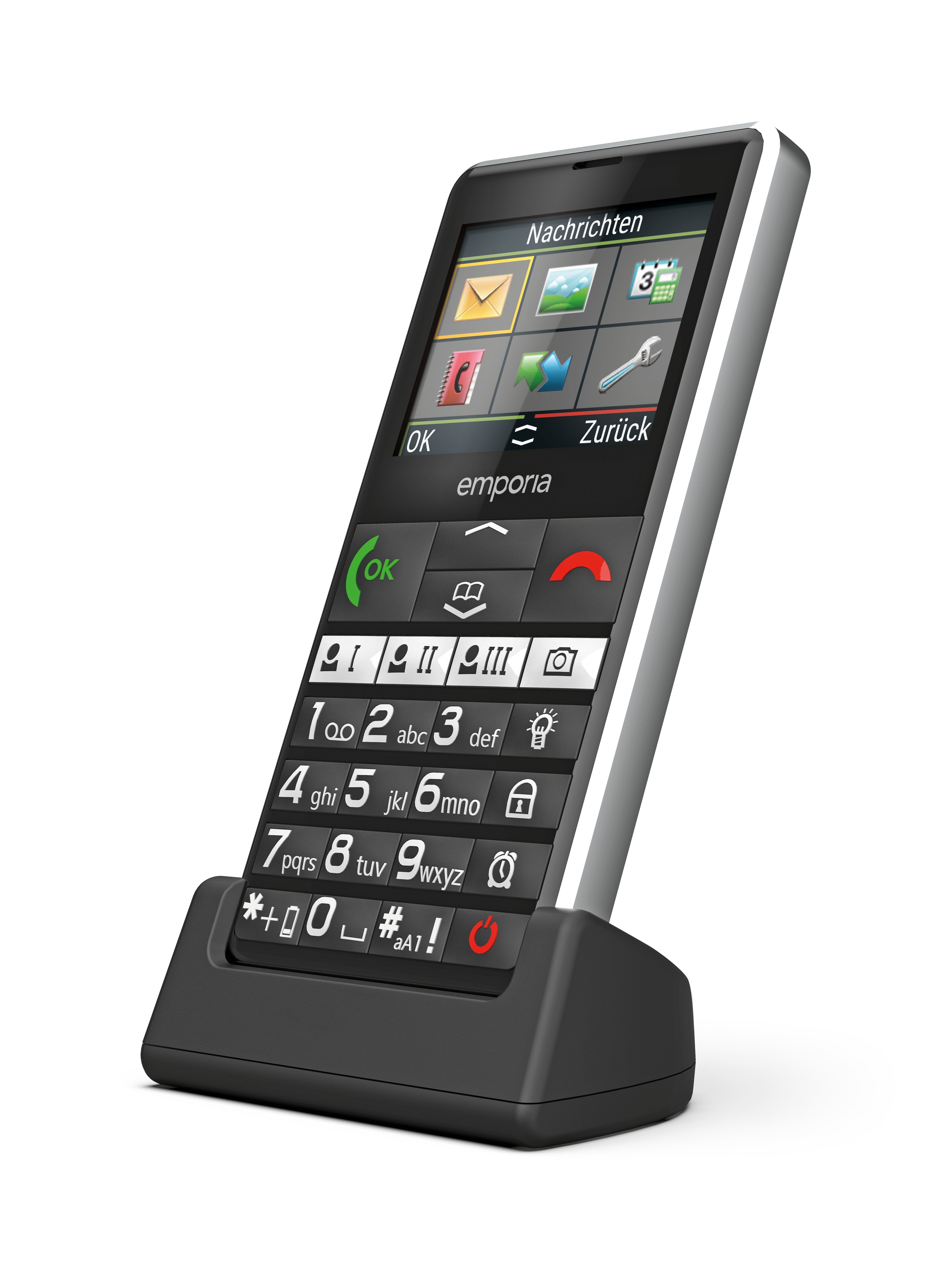 EAN 9005613168711 - Emporia emporiaPURE-LTE 5,87 cm (2.31") 107 g Negro Teléfono para personas mayores imagen 12