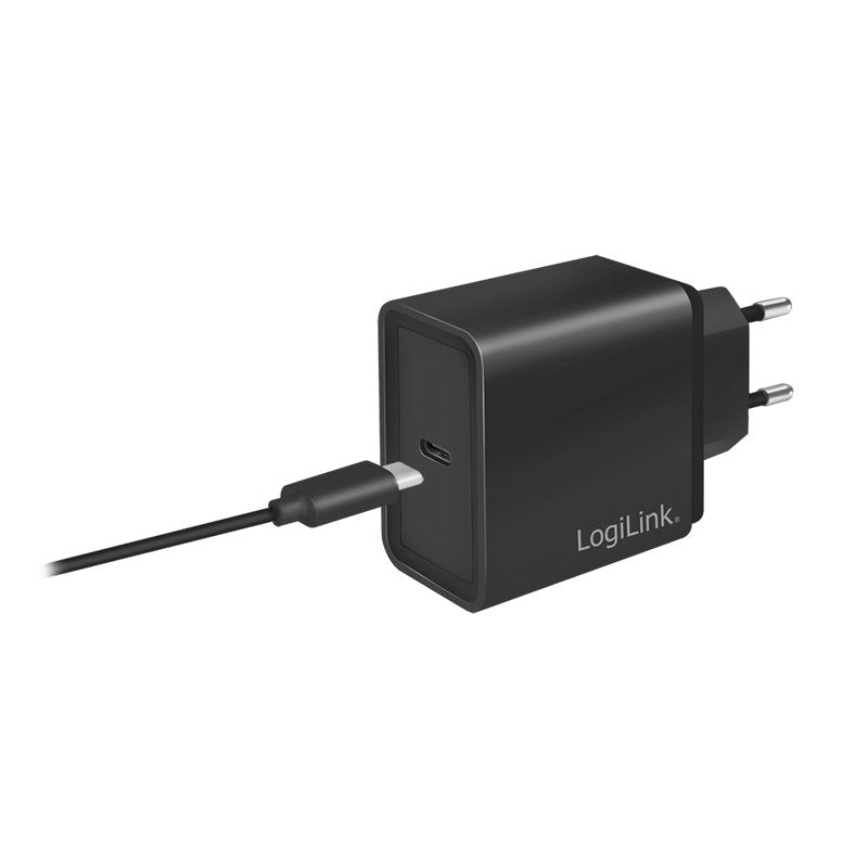 Logilink Cargador Usb-C Pared Negro 5v/3a Pa0258