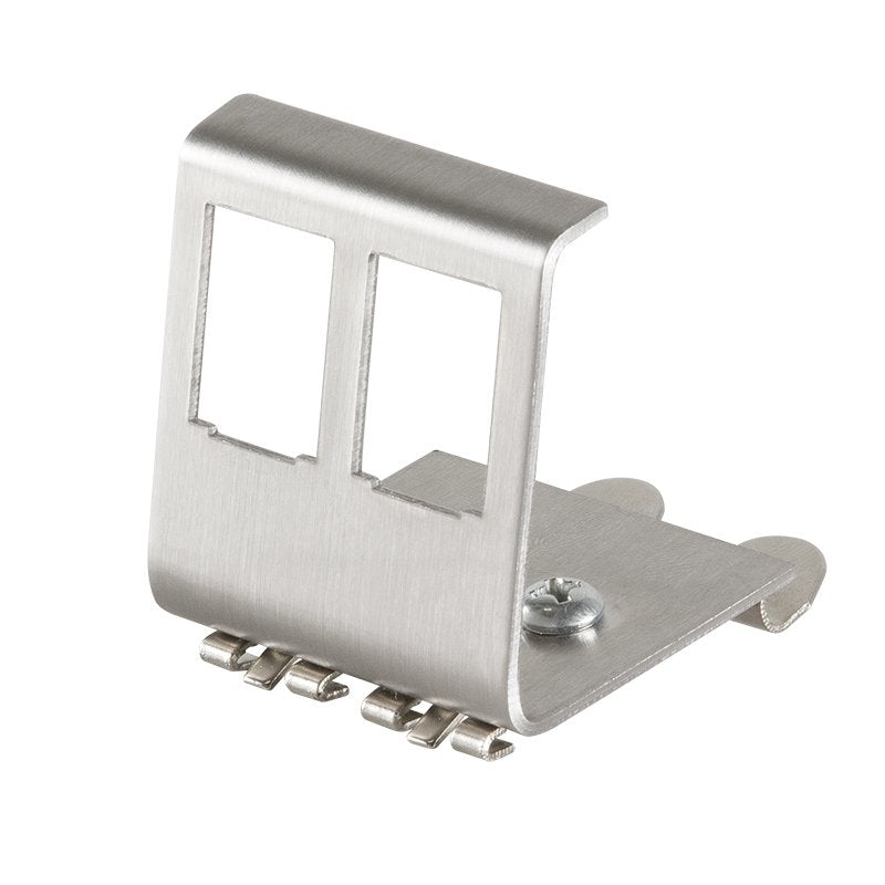Logilink Mp0052 Accesorio Para Panel De Conexiones  2xrj45 Keystone Module,Metall