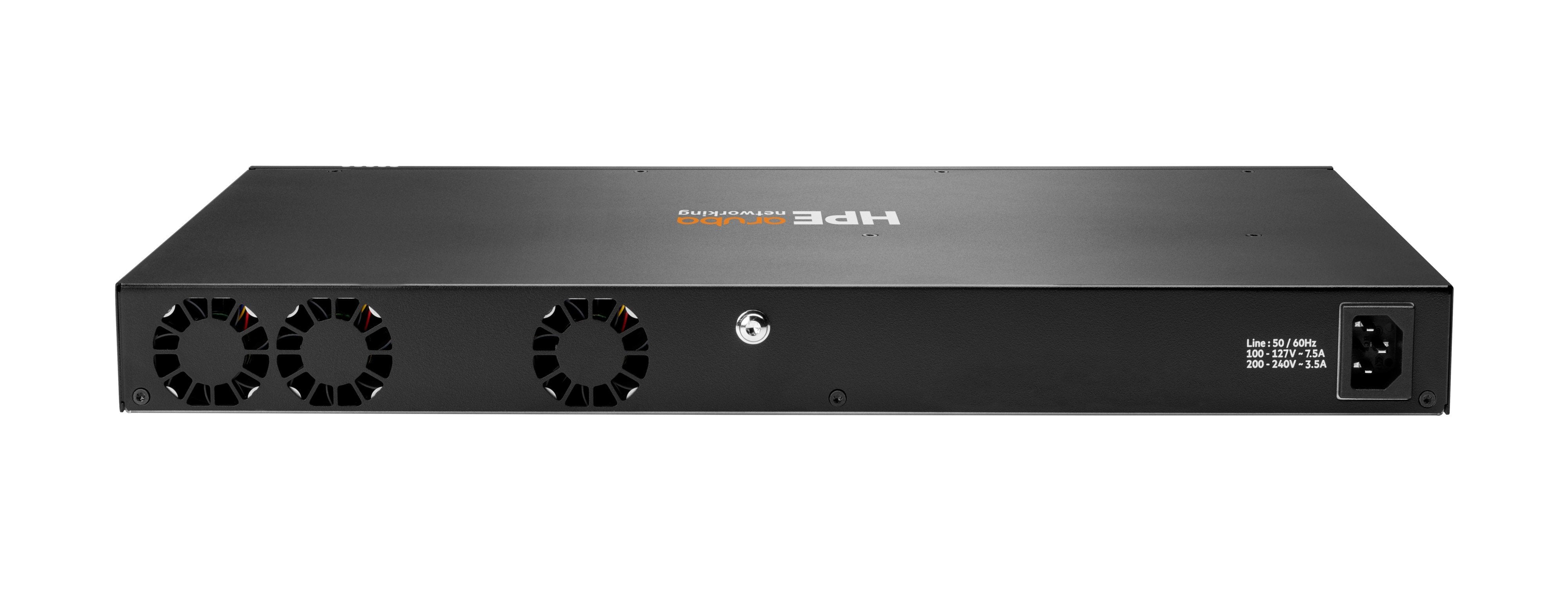 EAN 0190017634142 - HPE Aruba Networking CX 6200F 24G Class-4 PoE 4SFP+ 370W Switch imagen 1