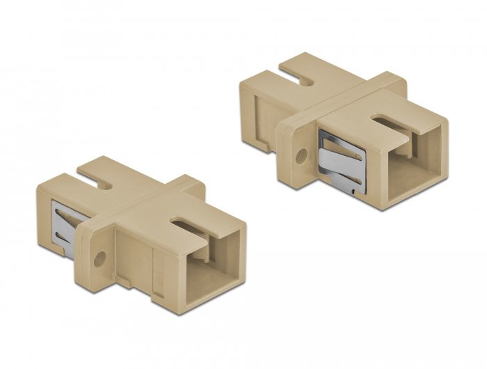 Lwl Kupplung Sc Simplex Buchse Zu Sc Simplex Buchse Multimode 4 Stück Beige