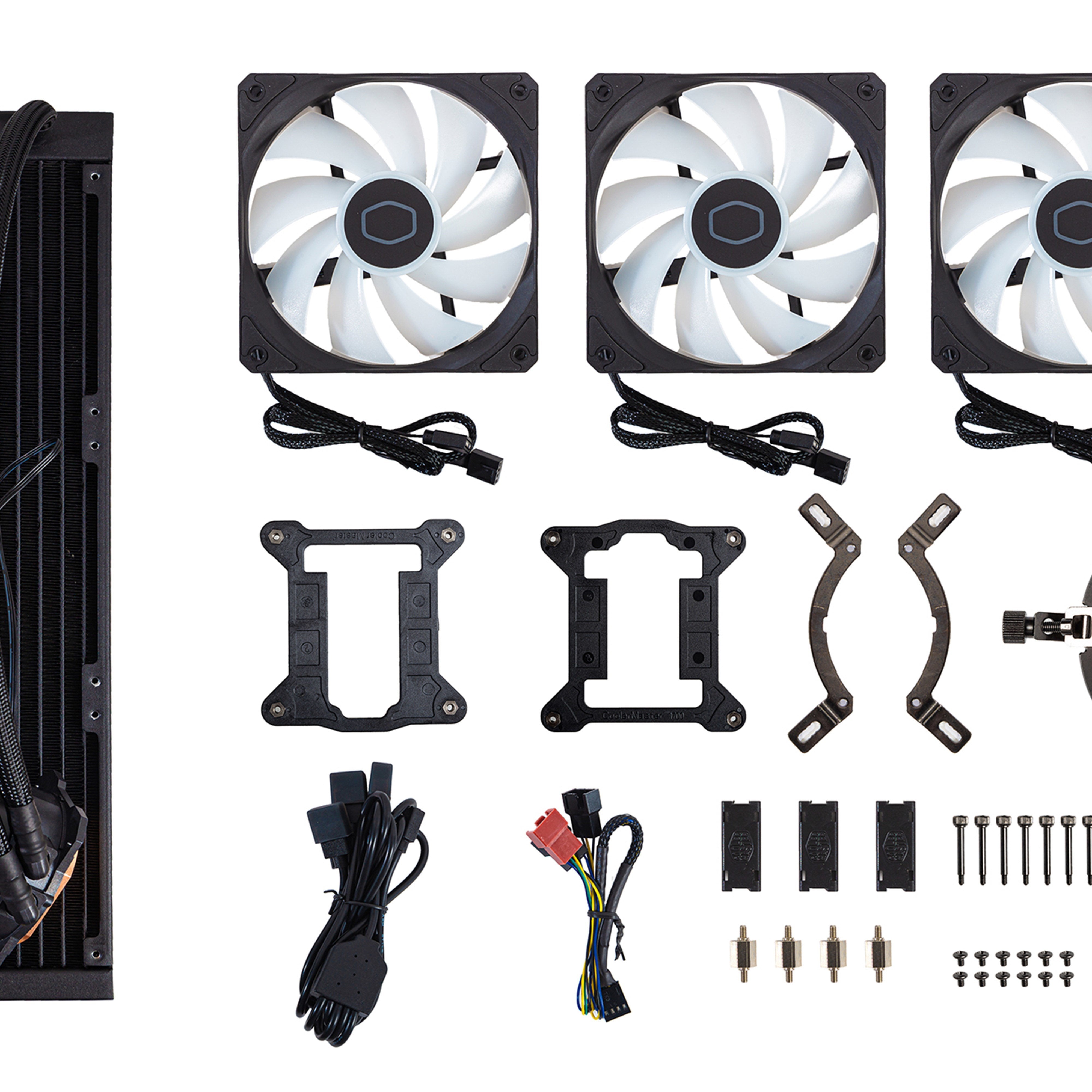Cooler Master Masterliquid 360l Core Argb Carcasa Del Ordenador, Procesador Kit De Refrigeración Líquida 12 Cm Negro
