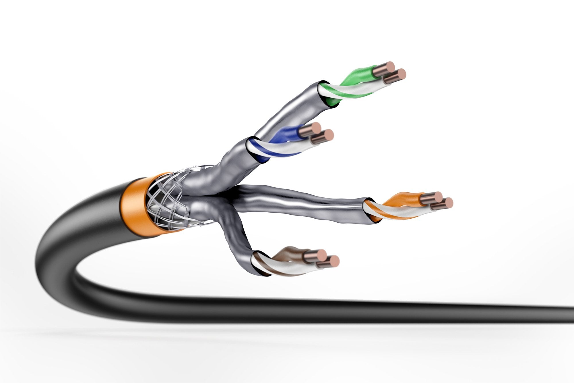 EAN 4016032354130 - Digitus DK-1741-VH-10-OD cable de red Negro Cat7 S/FTP (S-STP) imagen 2