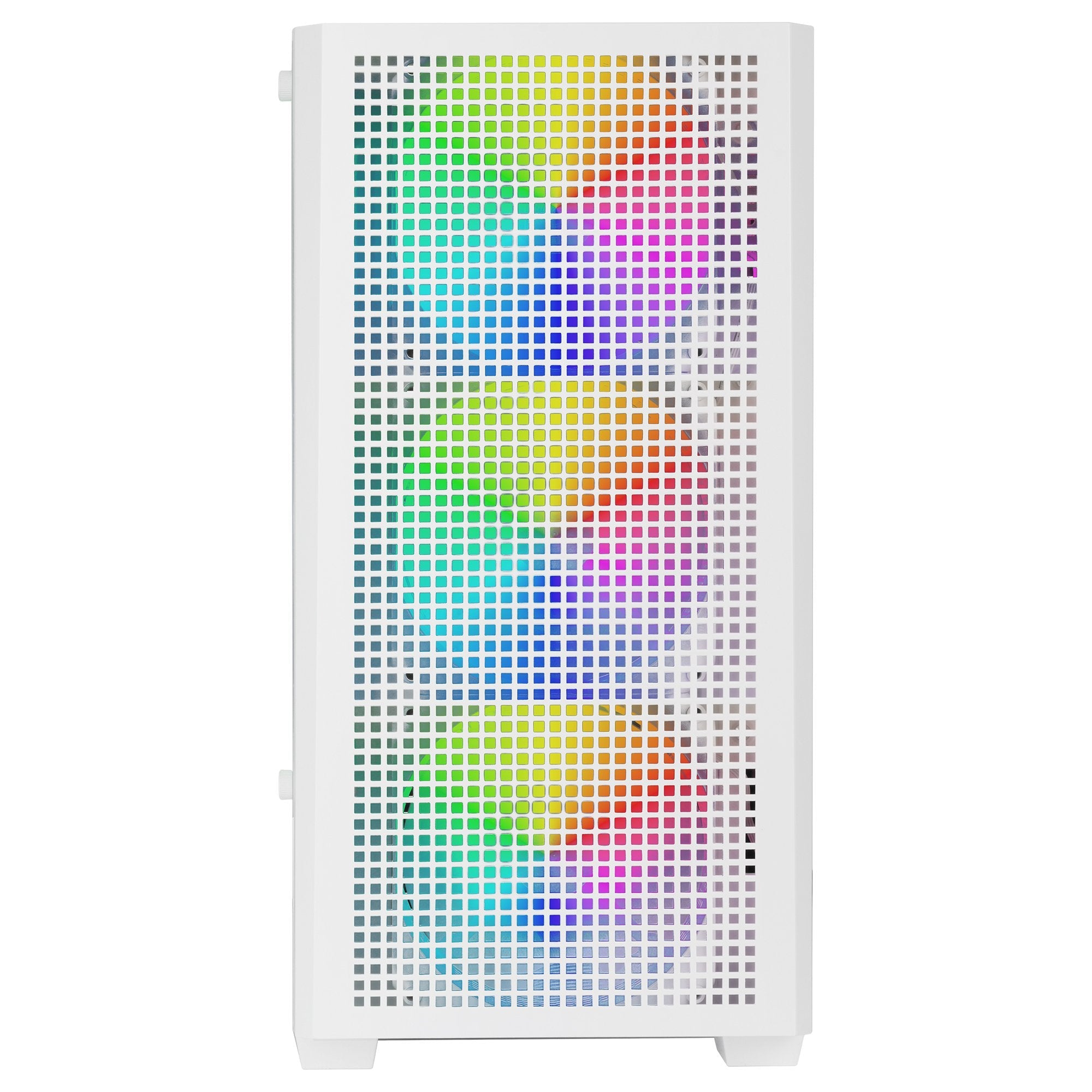 Caja Pc  Micro Atx Mars Gaming Mc-Vectorw Gpu Max 282mm Cristal Templado Mesh Argb Usb-C Blanco