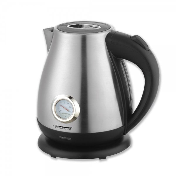 EAN 5901299956755 - Esperanza EKK029 tetera eléctrica 1,7 L 2200 W Negro, Acero imagen 1