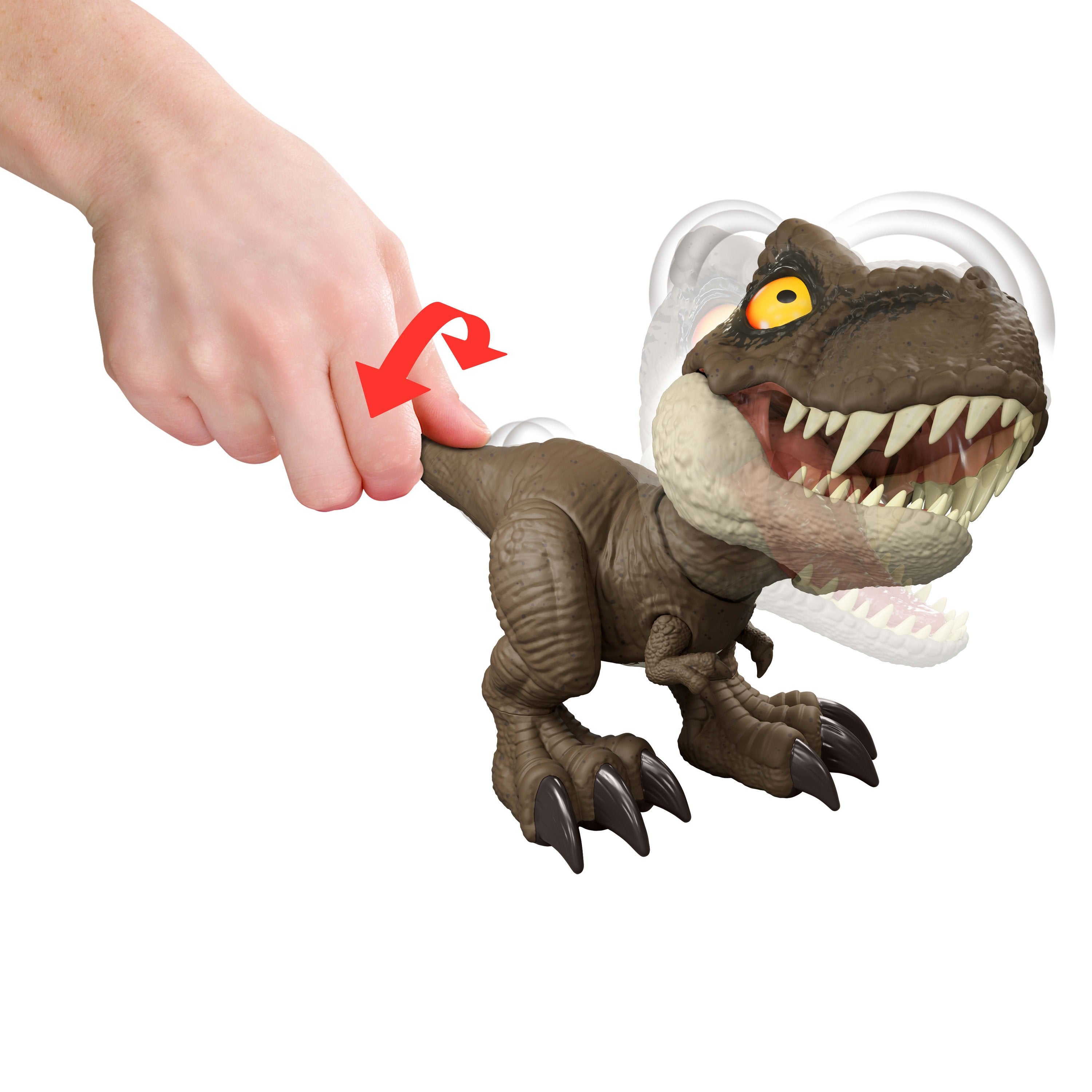 Mattel Jurassic World Roar Command Tyrannosaurus Rex Jcw01