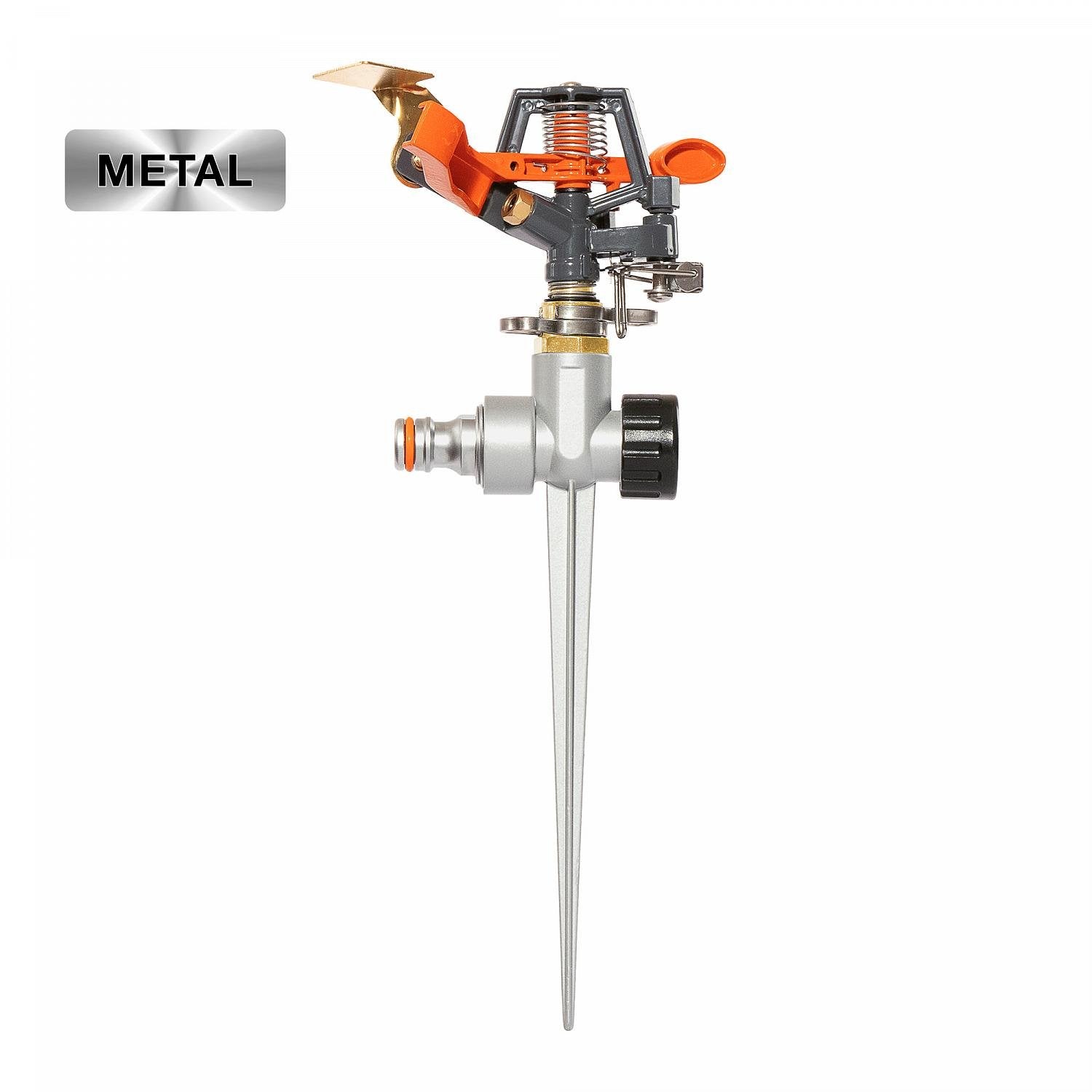 Daewoo Dws1120  Rociador De Agua Oscilante Metal Negro, Gris, Metálico, Naranja