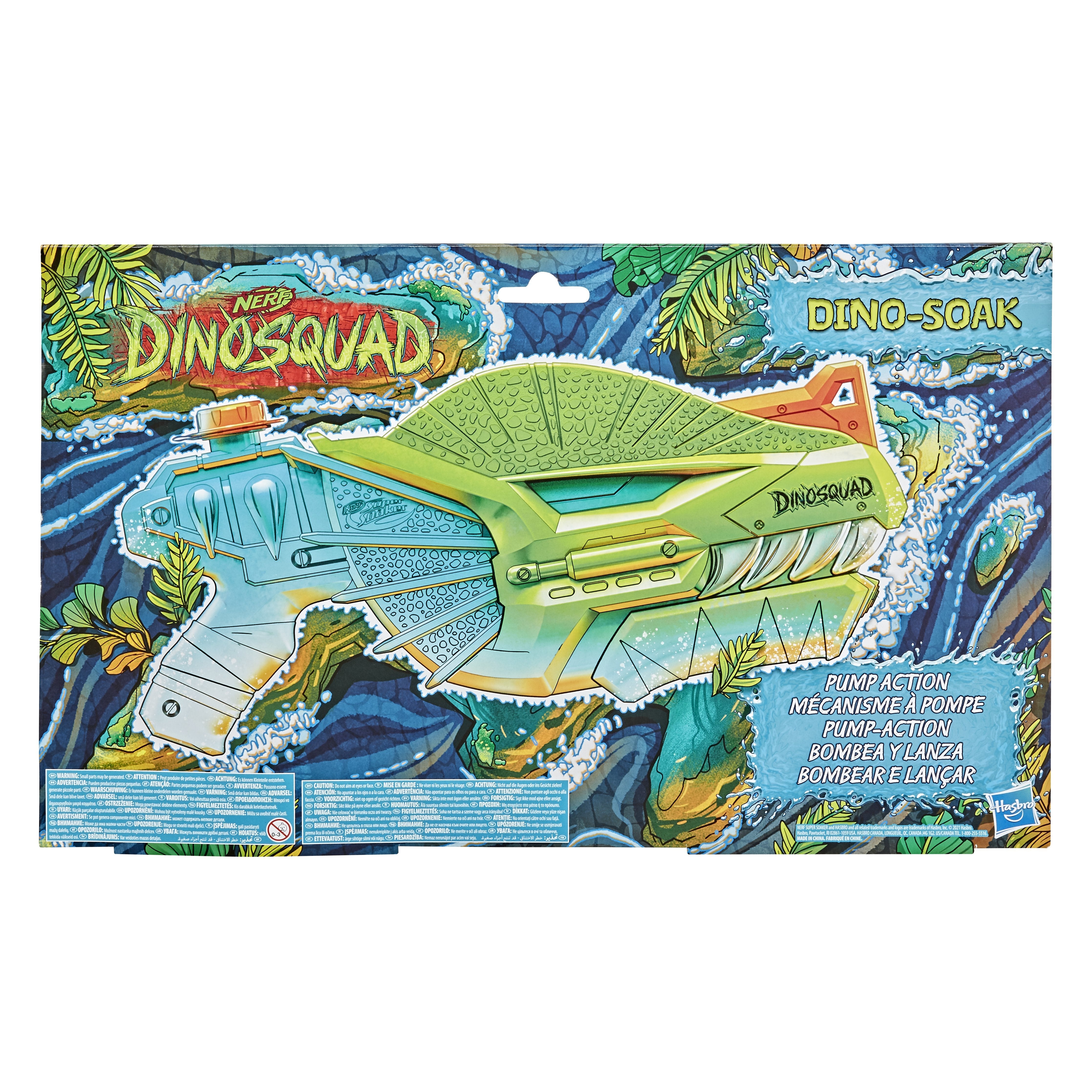 Pistola De Agua Hasbro Nerf Super Soaker Dinosquad Dino-Soak