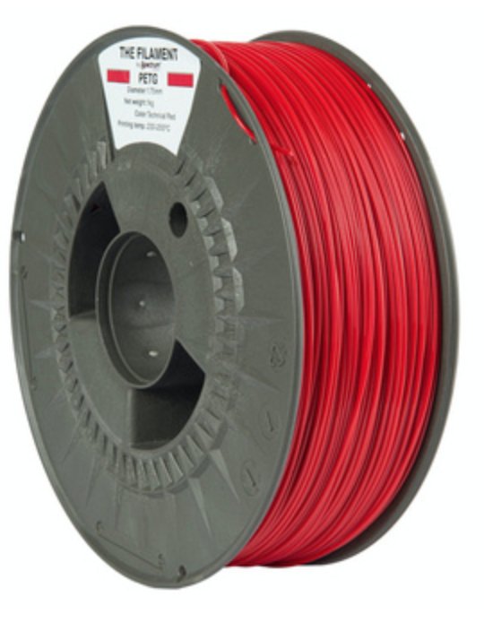 The Filament · Petg · Technical Rojo · 1.75mm · 1kg