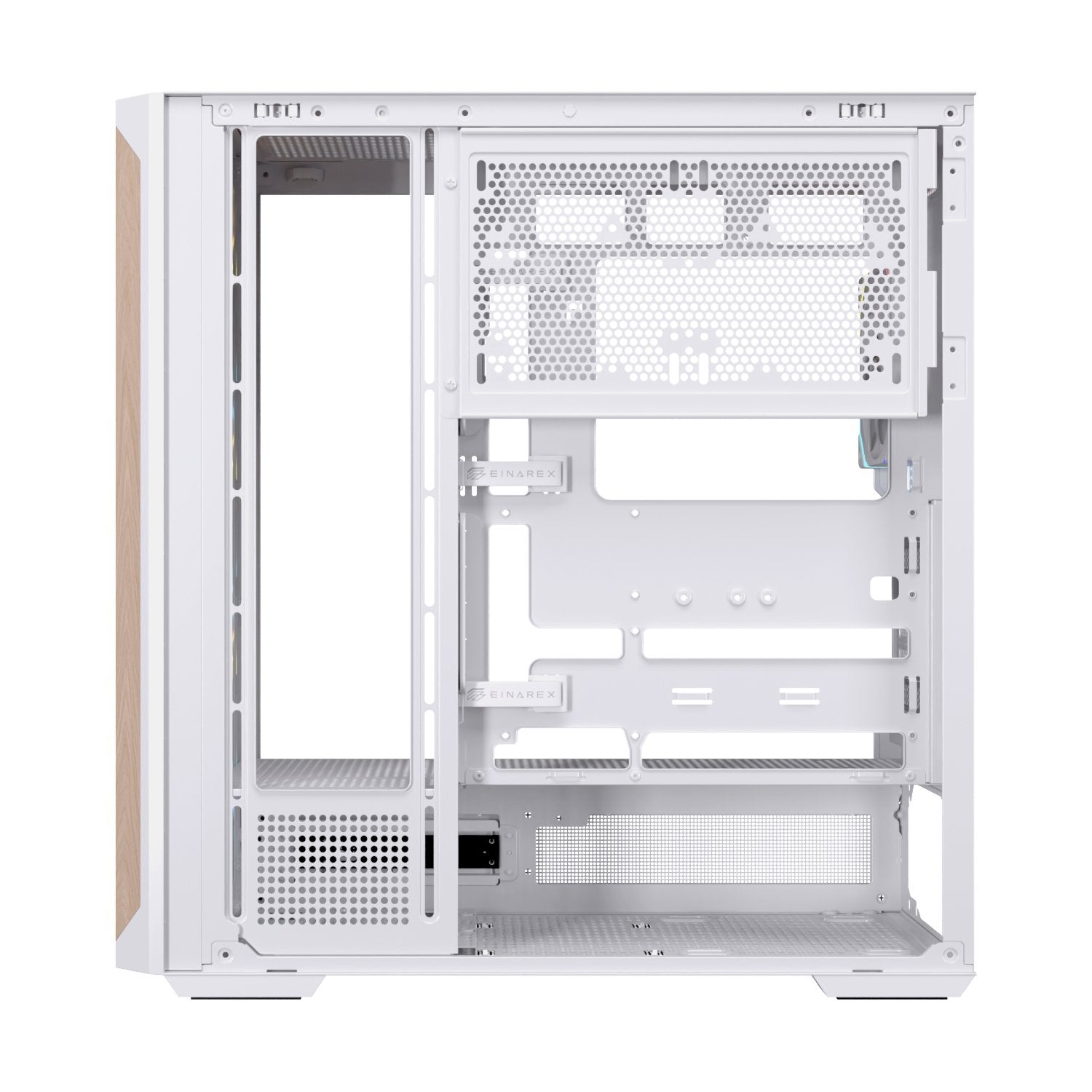 EAN 6977277360226 - Einarex EXCS-PL-800R-W carcasa de ordenador Midi Tower Blanco imagen 5